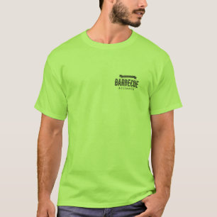 T-shirt Le feu. Fumée. Viande. pièce en t