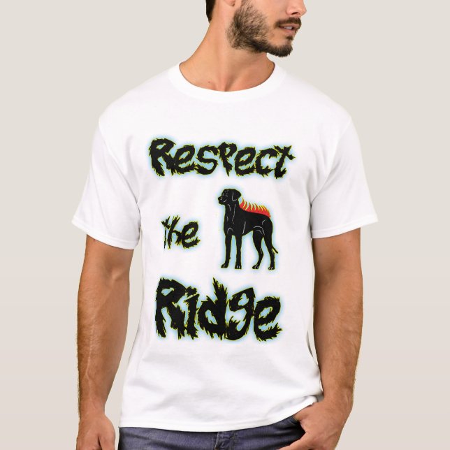 T-shirt Le feu Ridge (Devant)