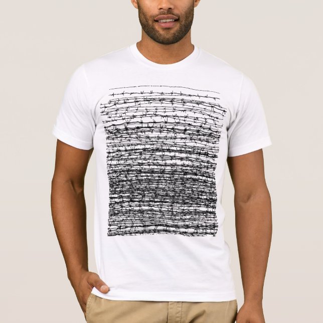 T-shirt Le fil de coiffeur se fanent (Devant)