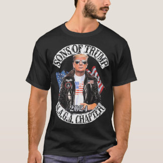 T-shirt Le Fils De Trump Maga Chapitre 2024 (À L'Arrière)