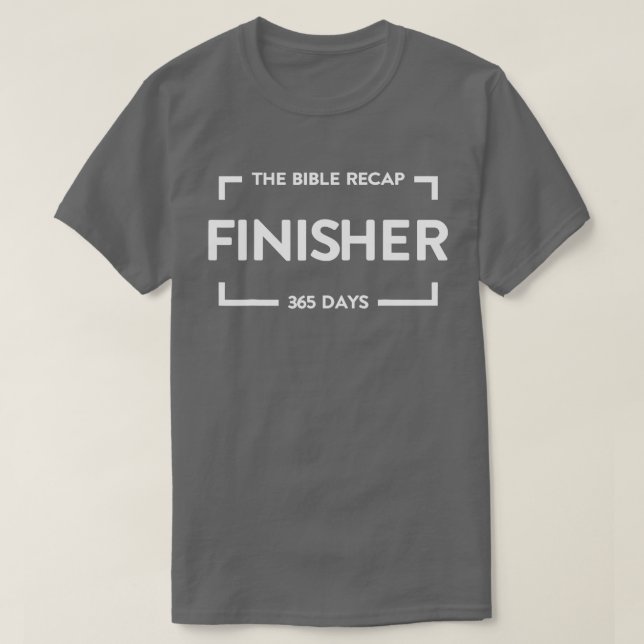 T-shirt Le Finisseur de Recap biblique 365 Jours (Design devant)