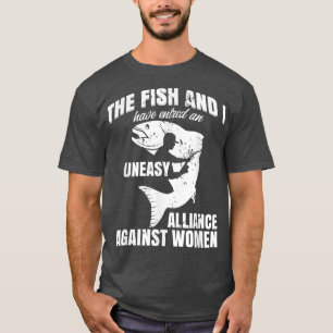T-shirt Le Fish et moi sommes entrés dans une Alliance imp