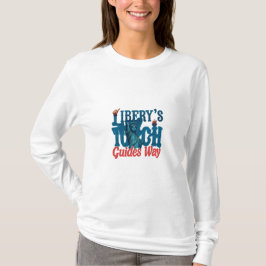 T-shirt Le flambeau de la liberté : guider le chemin