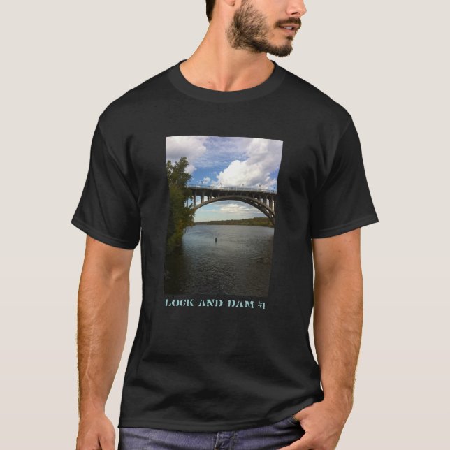 T-shirt Le fleuve Mississippi (Devant)