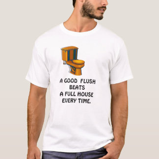 T-shirt Le flux bat la pleine Chambre