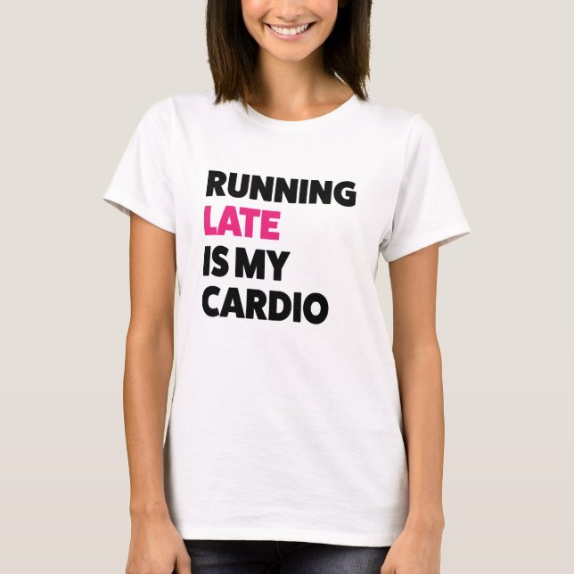 T-shirt Le fonctionnement en retard est la chemise de mes (Devant)