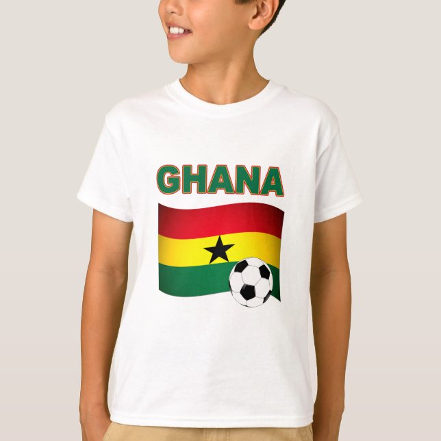 T-shirt Le football 1508 du Ghana (Devant)