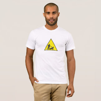 T-shirt Le football d'attirail de glissière