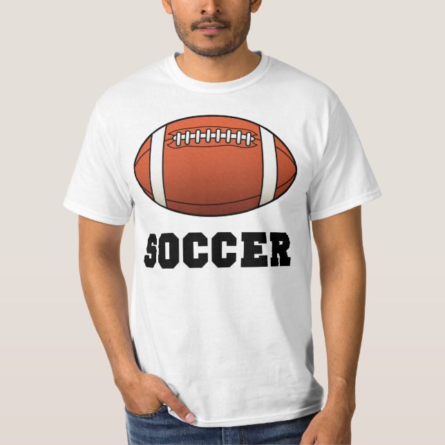 T-shirt Le football de Futball de football du football (Devant)