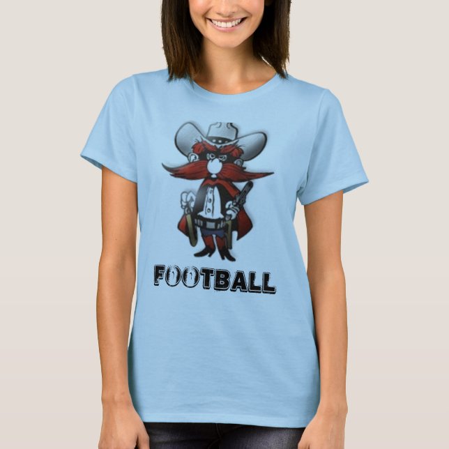 T-shirt Le football de gardes forestières de Greenwood (Devant)