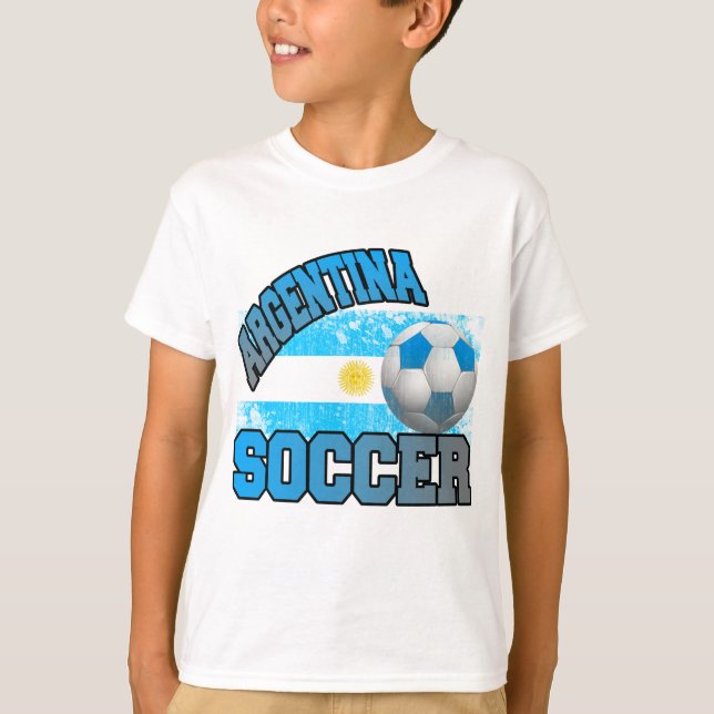 T-SHIRT LE FOOTBALL DE L'ARGENTINE (Devant)