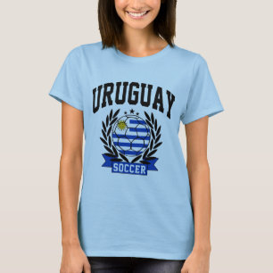 T-shirt Le football de l'Uruguay