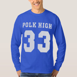 T-shirt Le football de lycée