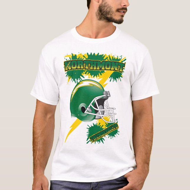 T-shirt Le football de Northmont (Devant)