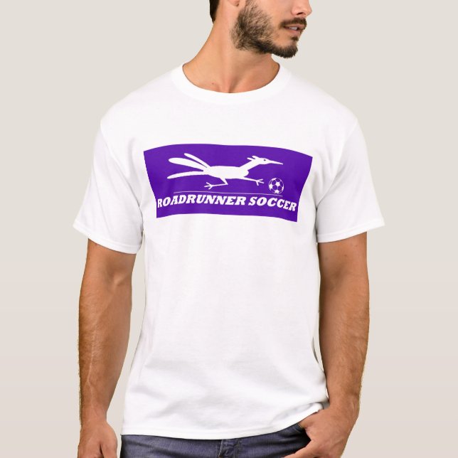 T-shirt Le football de Roadrunner (Devant)