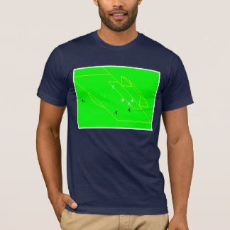 T-shirt Le football de spectre