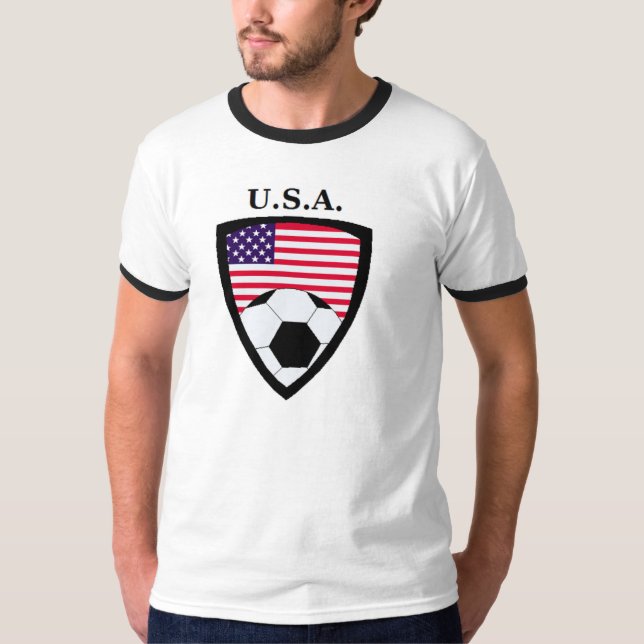 T-shirt Le football des Etats-Unis (Devant)