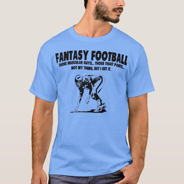 T-shirt Le football d'imaginaire (Devant)