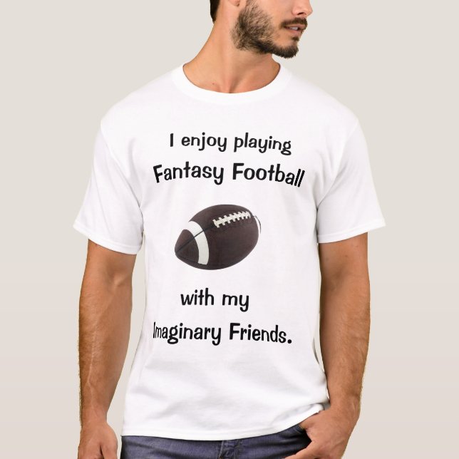 T-shirt Le football d'imaginaire (Devant)