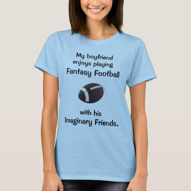T-shirt Le football d'imaginaire (Devant)