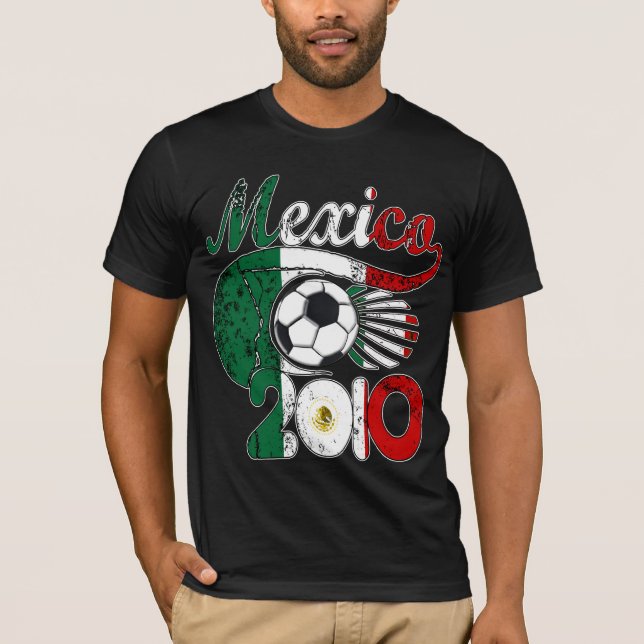 T-shirt Le football du Mexique (Devant)