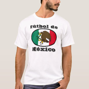 T-shirt Le football du Mexique