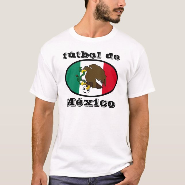 T-shirt Le football du Mexique (Devant)