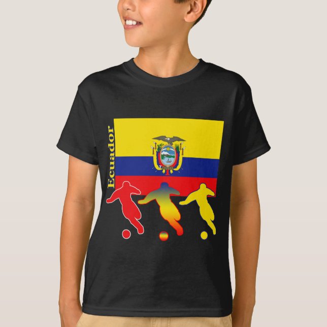 T-shirt Le football Equateur (Devant)