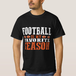 T-shirt Le football est ma saison préférée
