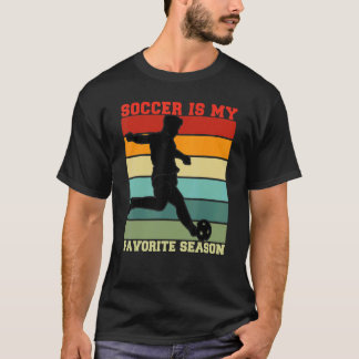 T-shirt Le Football Est Ma Saison Préférée, Le Football Vi