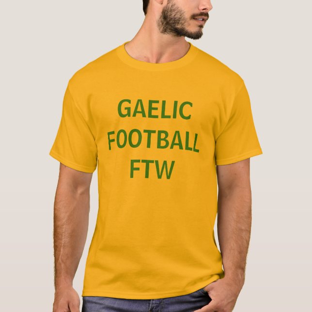T-SHIRT LE FOOTBALL GAÉLIQUE FTW (Devant)