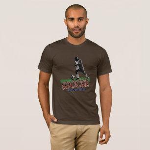 T-shirt Le Football Me Laisse Ici