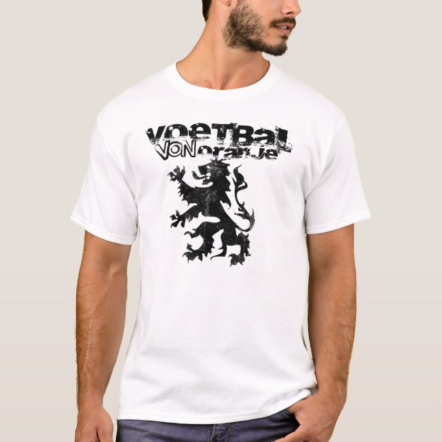 T-shirt Le football néerlandais (Devant)