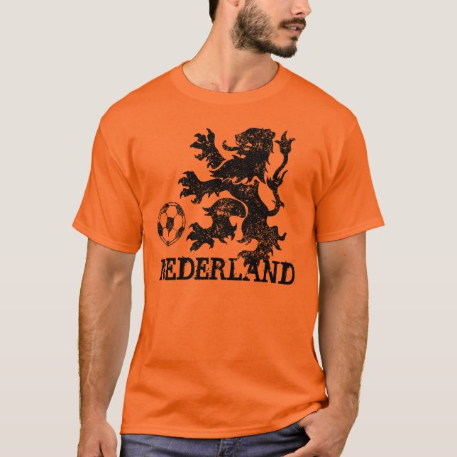 T-shirt Le football néerlandais (Devant)