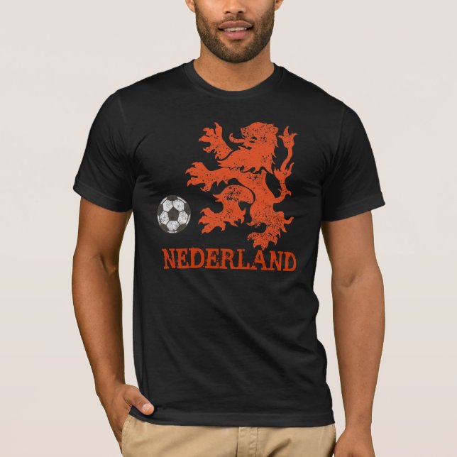 T-shirt Le football néerlandais (Devant)
