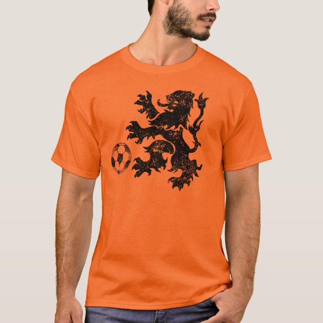 T-shirt Le football néerlandais (Devant)