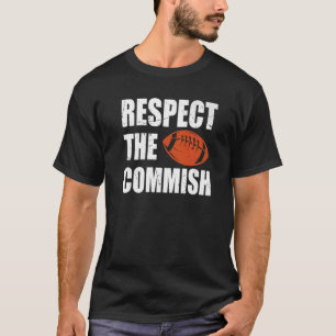 T-shirt Le Football Respecte La Cham De Football De L'Imag