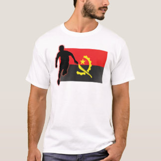 T-shirt Le football run4 de l'Angola