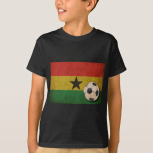 T-shirt Le football vintage du Ghana