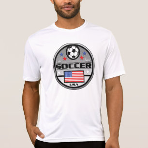 T-shirt Le football vivant Amérique d'amour