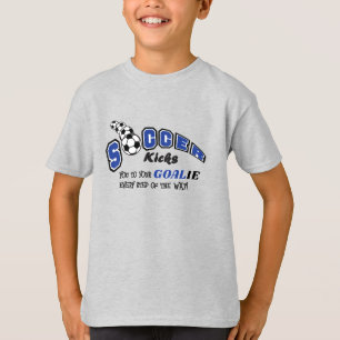 T-shirt Le football vous donne des coups de pied jusqu'à v