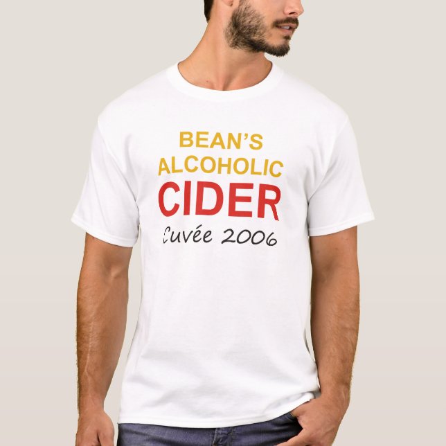 T-shirt Le Fox fantastique - le cidre alcoolique de (Devant)