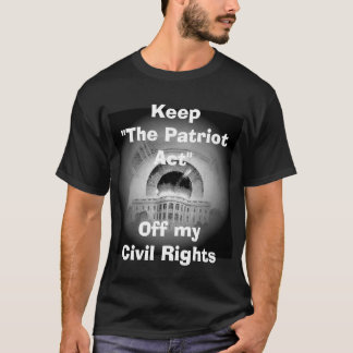 T-shirt le frère est watchingu, gardent "Patriot Act…