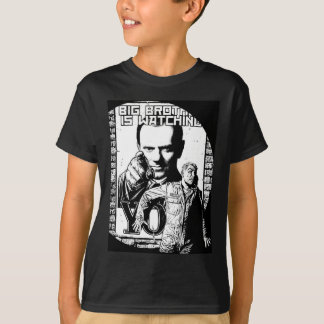 T-shirt Le frère observe