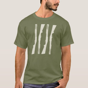 T-shirt le fusil de chasse 12GA = a éclaboussé le melon