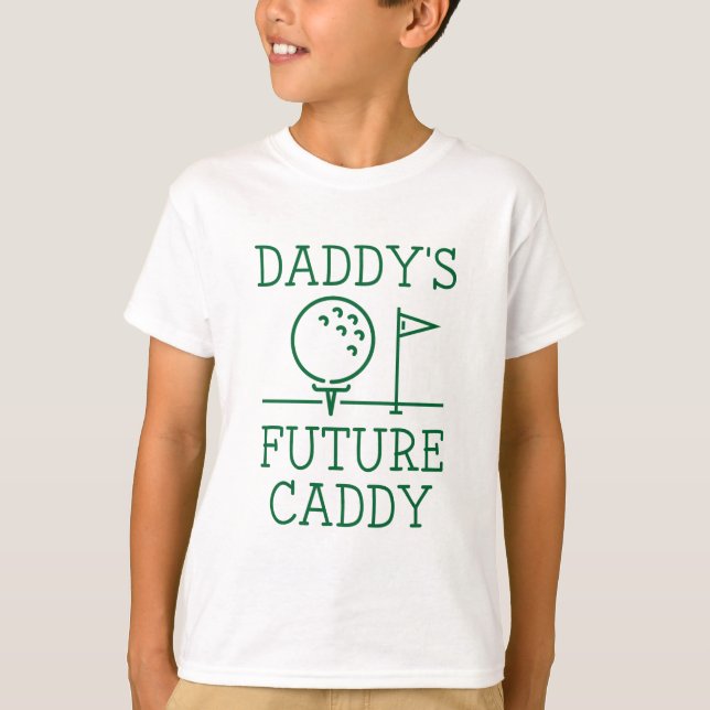 T-shirt Le futur caddy de papa (Devant)
