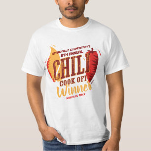 T-shirt Le gagnant du concours Chili Cook Off  Concours de