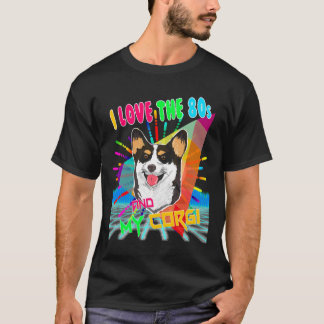 T-shirt Le Gallois Corgi X J'Aime Le X S Et Mon Corgi X Cu