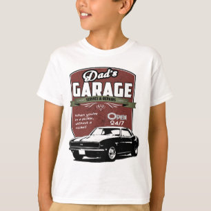 T-shirt Le garage du papa Camaro 1968