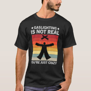 T-shirt Le gazouillis vintage n'est pas réel Vous êtes jus